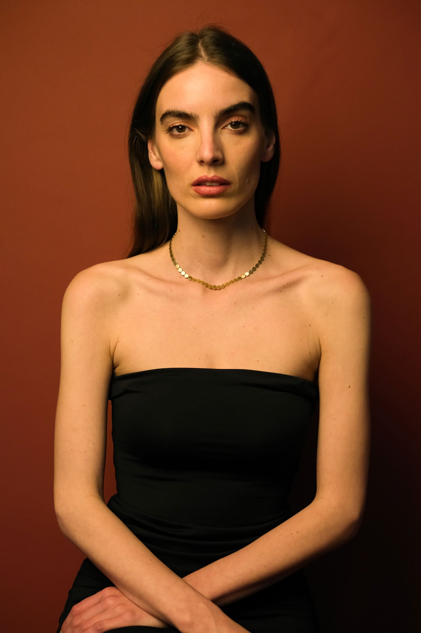 CIRCULAR REVERSIBLE NECKLACE