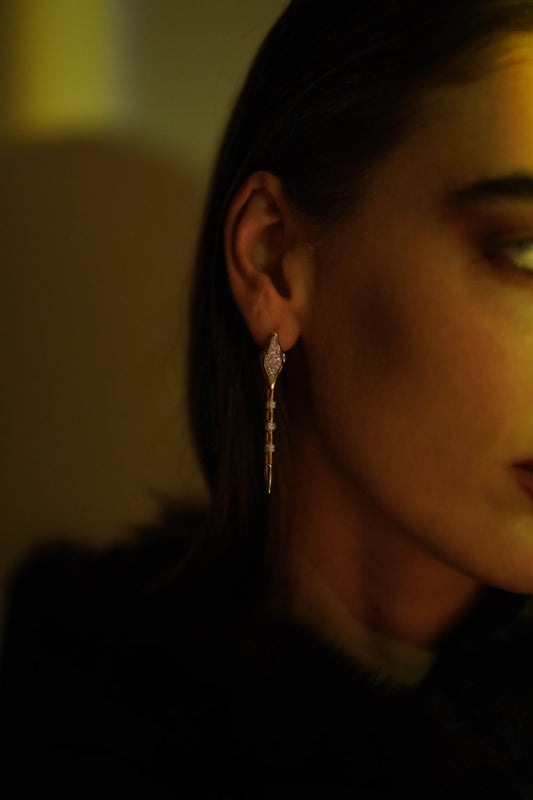 Eve Earrings Snake